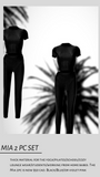 The Mia Set black 2/2